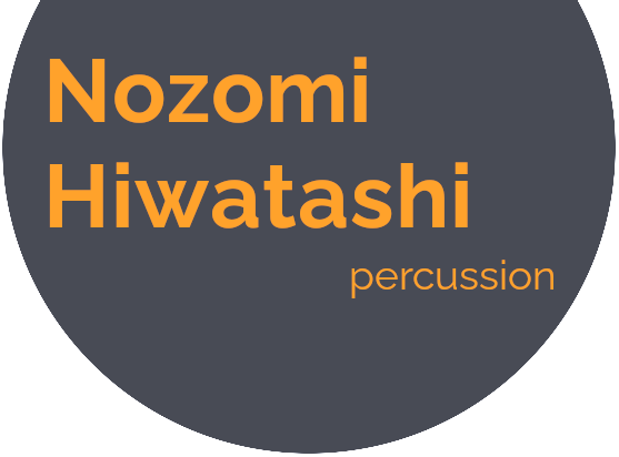 Nozomi Hiwatashi - Percussionist